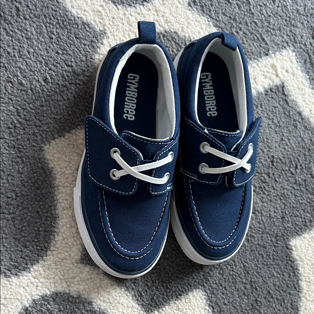 Gymboree Blue Kids Sneakers with White Laces size 12